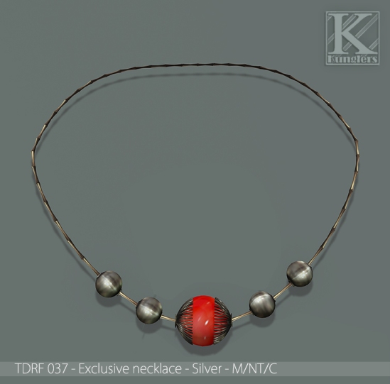 (Kunglers Extra) TDRF #037 - necklace vendor silver